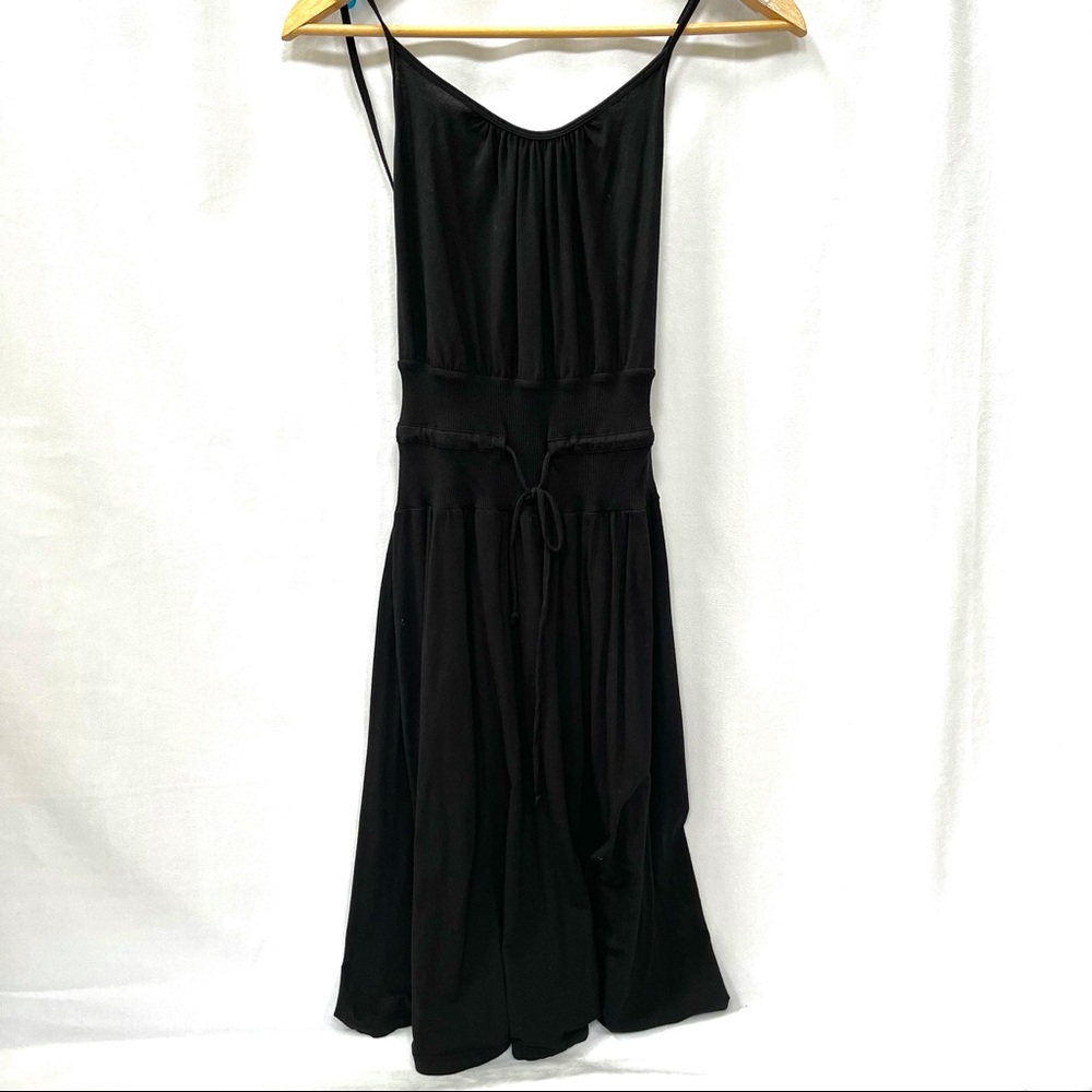 NWT James Perse Black Cotton Dress (size 2 | Med)